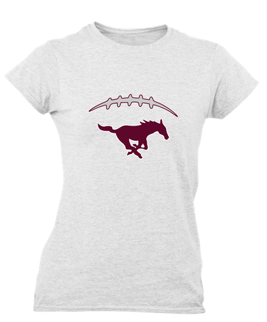 Clifton Mustangs Football #2 Women's SS T-Shirt