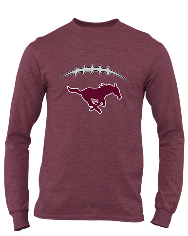 Clifton Mustangs Football #2 Men's LS T-Shirt