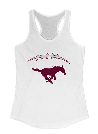 Clifton Mustangs Football #2 Women's Tank Top