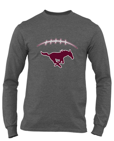 Clifton Mustangs Football #2 Men's Premium LS T-Shirt