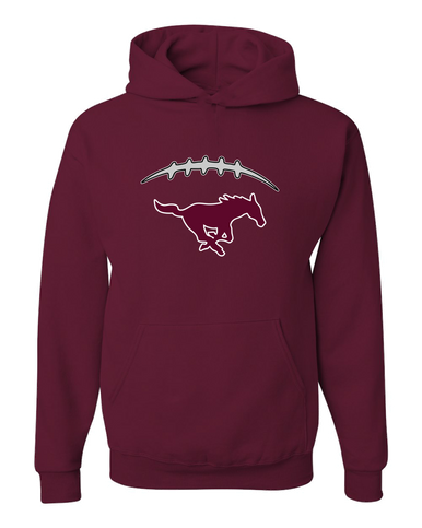 Clifton Mustangs Football #2 Men's Premium Hoodie