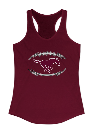 Clifton Mustangs Football #3 Women's Tank Top