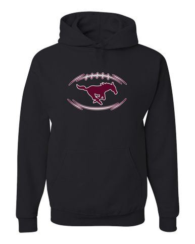 Clifton Mustangs Football #3 Men's Premium Hoodie