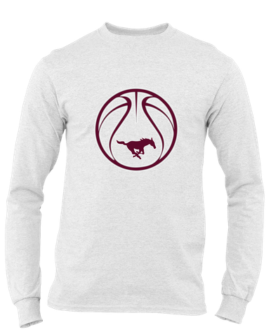 Clifton Mustangs Basketball #2 Men's Premium LS T-Shirt