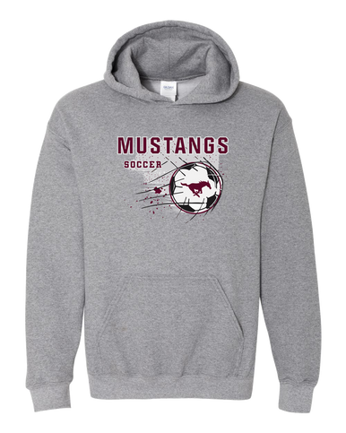Clifton Mustangs Soccer #2 Men's Hoodie
