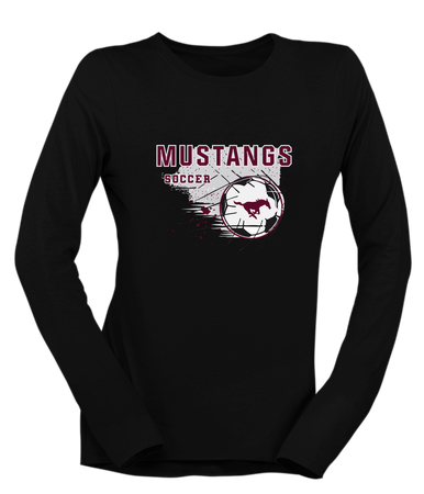 Clifton Mustangs Soccer #2 Women's Premium LS T-Shirt