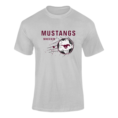 Clifton Mustangs Soccer #2 Men's SS T-Shirt