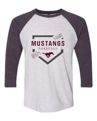 Clifton Mustangs Baseball #2 Women's Baseball T-Shirt