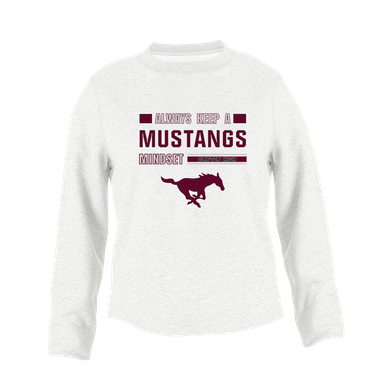 Clifton Mustangs Mindset Women's Sweatshirt