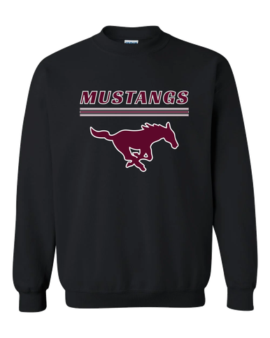 Clifton Mustangs Mascot #8 Men's Sweatshirt