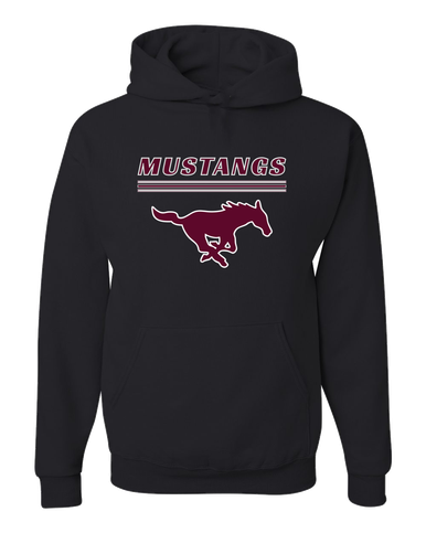 Clifton Mustangs Mascot #8 Men's Premium Hoodie