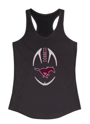 Clifton Mustangs Football #4 Women's Tank Top