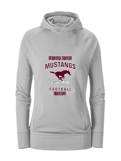 Clifton Mustangs Football #6 Women's Hoodie