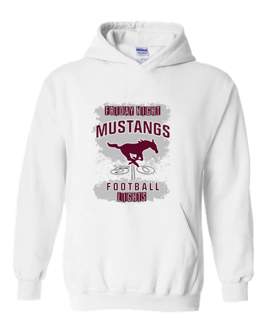 Clifton Mustangs Football #6 Men's Hoodie