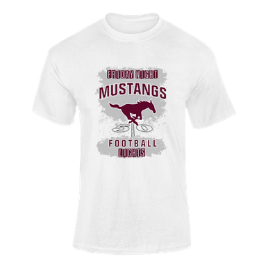 Clifton Mustangs Football #6 Men's SS T-Shirt