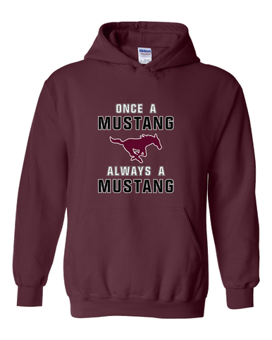 Clifton Mustangs Once A Men's Hoodie