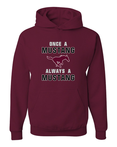 Clifton Mustangs Once A Men's Premium Hoodie