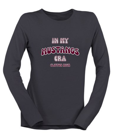 Clifton Mustangs Era #2 Women's Premium LS T-Shirt