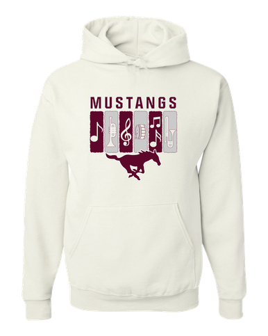 Clifton Mustangs Band # 2 Men's Premium Hoodie