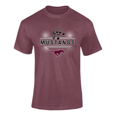 Clifton Mustangs Band # 3 Men's SS T-Shirt