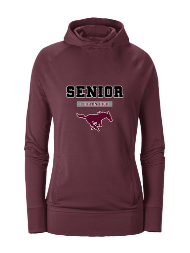 Clifton Mustangs Senior #2 Women's Hoodie