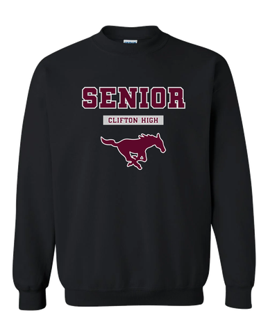 Clifton Mustangs Senior #2 Men's Sweatshirt
