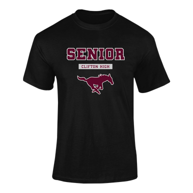Clifton Mustangs Senior #2 Men's SS T-Shirt