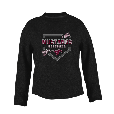 Clifton Mustangs Softball #2 Women's Sweatshirt