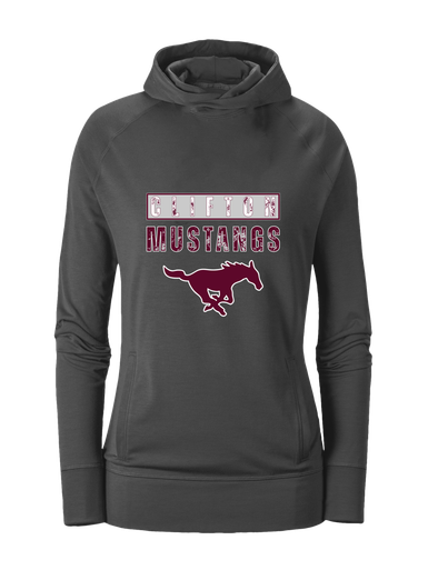 Clifton Mustangs Mascot #9 Women's Hoodie