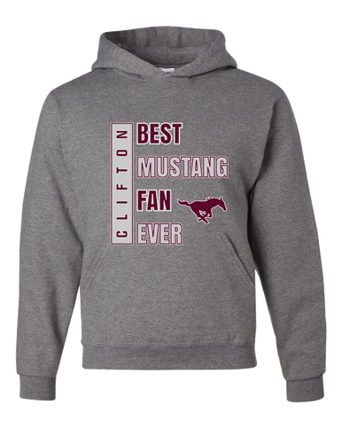 Clifton Mustangs Best Mustang Fan Men's Premium Hoodie