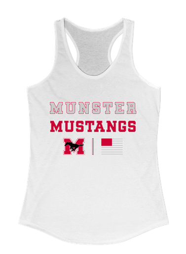 Munster Mustangs Spirit Flag Women's Tank Top