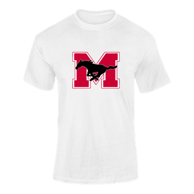 Munster Mustangs Mascot #1 Men's SS T-Shirt