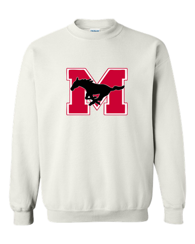 Munster Mustangs Mascot #1 Men's Sweatshirt