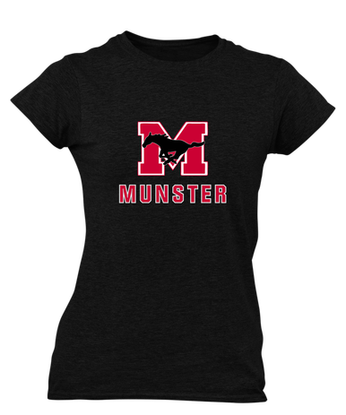 Munster Mustangs Mascot #2 Women's Premium SS T-Shirt
