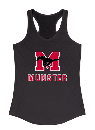Munster Mustangs Mascot #2 Women's Tank Top