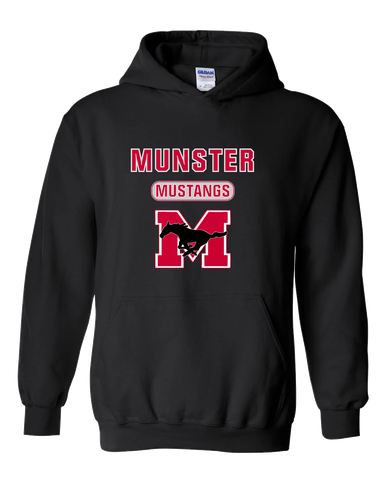 Munster Mustangs Mascot #3 Men's Hoodie