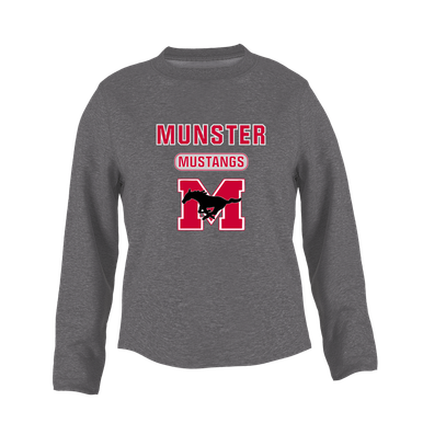 Munster Mustangs Mascot #3 Women's Sweatshirt