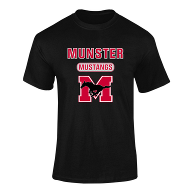 Munster Mustangs Mascot #3 Men's Premium SS T-Shirt