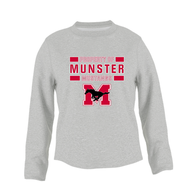 Munster Mustangs Property Of Women's Sweatshirt