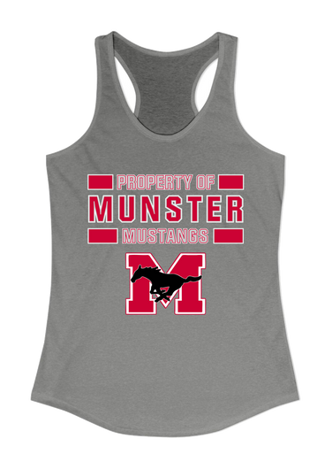 Munster Mustangs Property Of Women's Tank Top