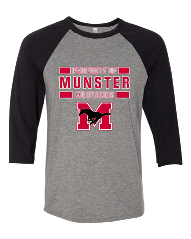 Munster Mustangs Property Of Women's Baseball T-Shirt