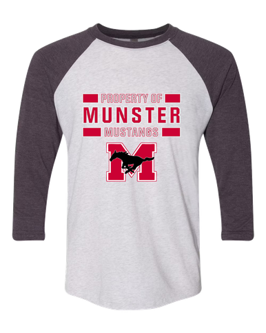 Munster Mustangs Property Of Men's Baseball T-Shirt