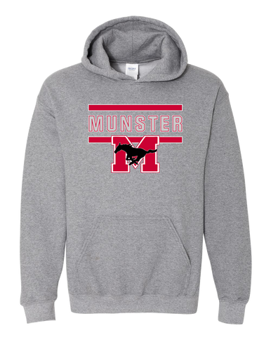 Munster Mustangs Mascot #4 Men's Hoodie
