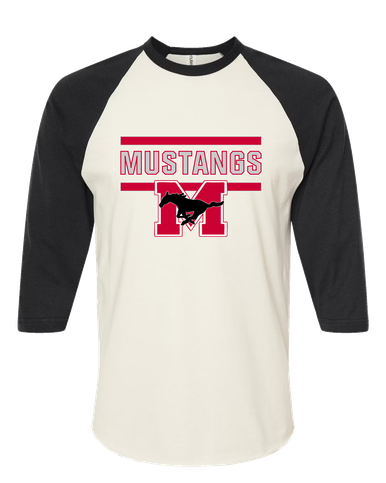 Munster Mustangs Mascot #5 Men's Baseball T-Shirt