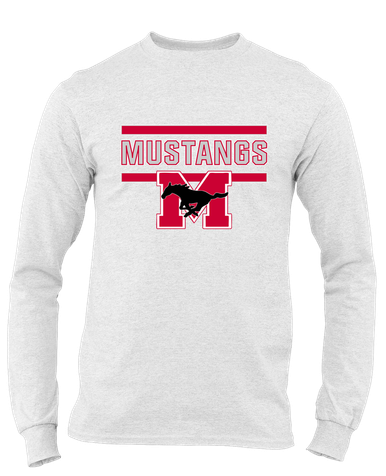 Munster Mustangs Mascot #5 Men's Premium LS T-Shirt