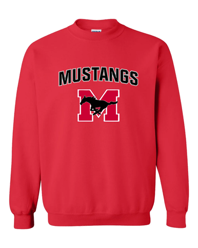 Munster Mustangs Mascot #6 Men's Sweatshirt