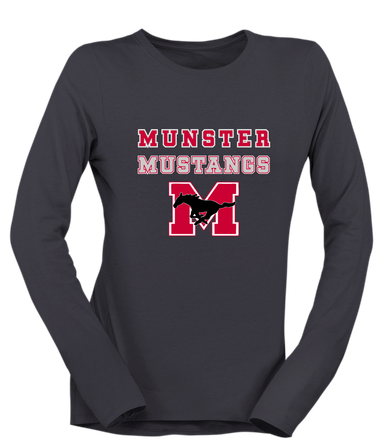 Munster Mustangs Spirit Women's Premium LS T-Shirt