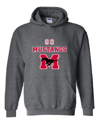 Munster Mustangs Go Team Men's Hoodie