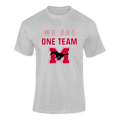 Munster Mustangs We Are One Team Men's SS T-Shirt