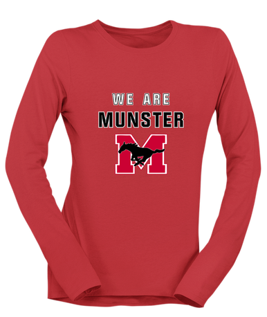 Munster Mustangs We Are Women's LS T-Shirt